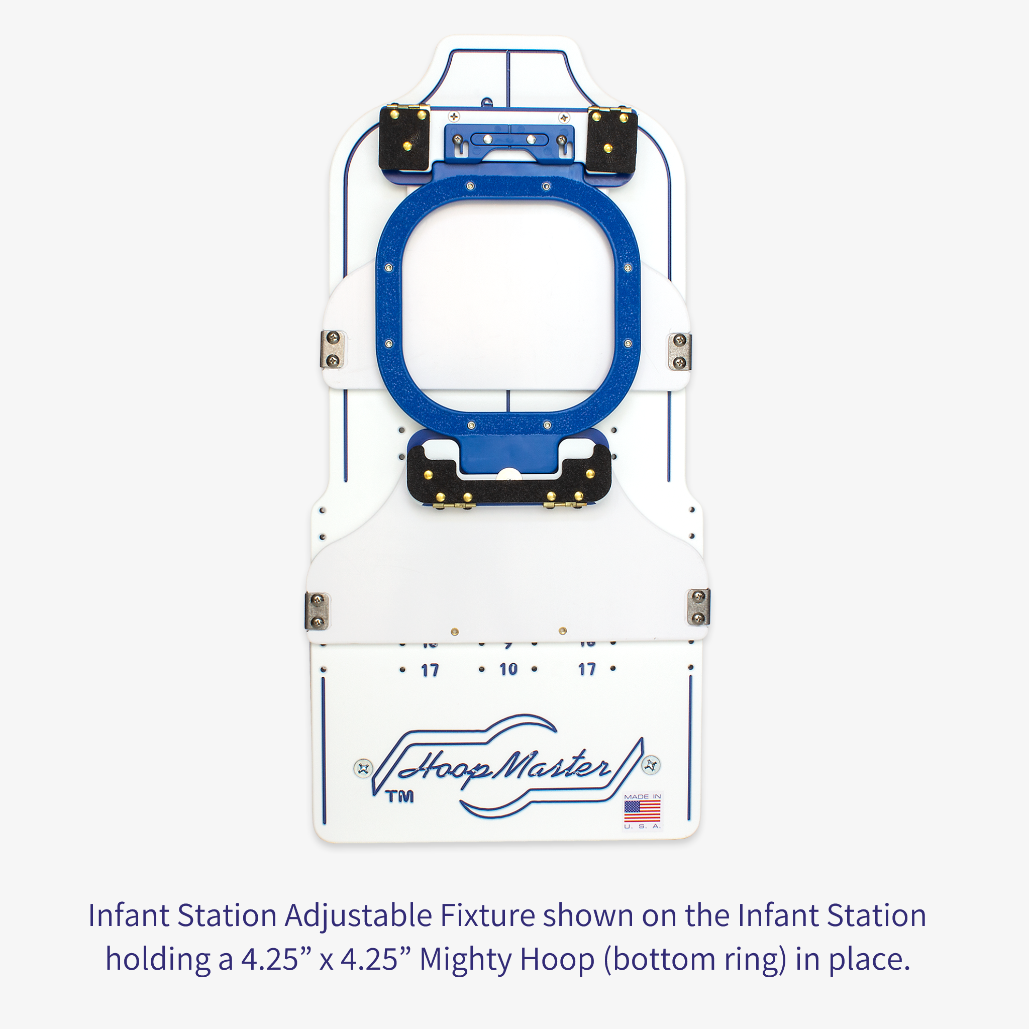 Hoopmaster Fixture Mighty Hoop Adjustable Fixture for Infant Station – Embroidery Supplies